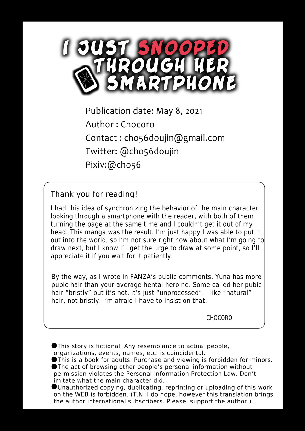 Hentai Manga Comic-I Just Snooped through Her Smartphone-Chapter 1-86